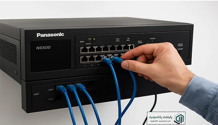  نصب سانترال ns500