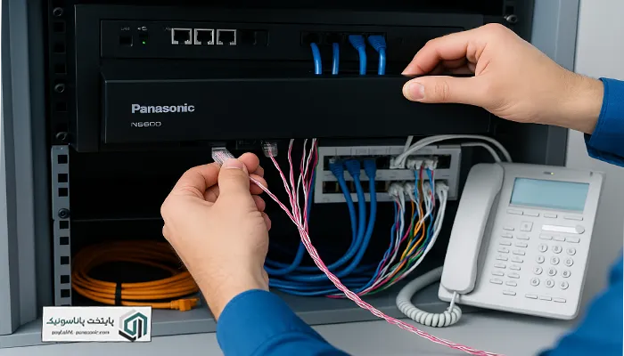 آموزش نصب سانترال ns500