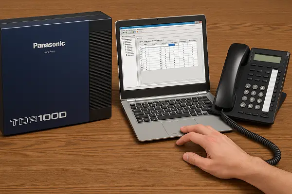 برنامه ریزی سانترال tda100d