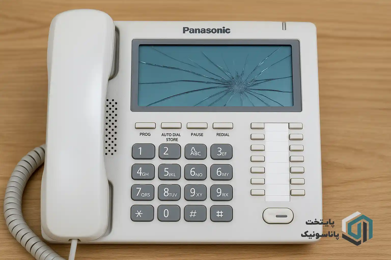 تعویض ال سی دی تلفن پاناسونیک