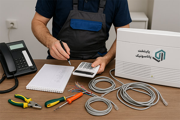 هزینه نصب سانترال پاناسونیک