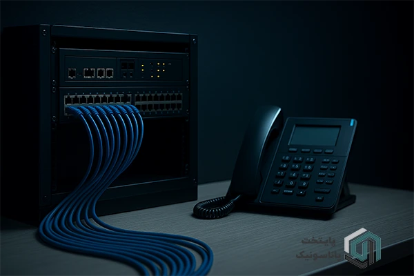 اتصال سانترال پاناسونیک به شبکه VoIP