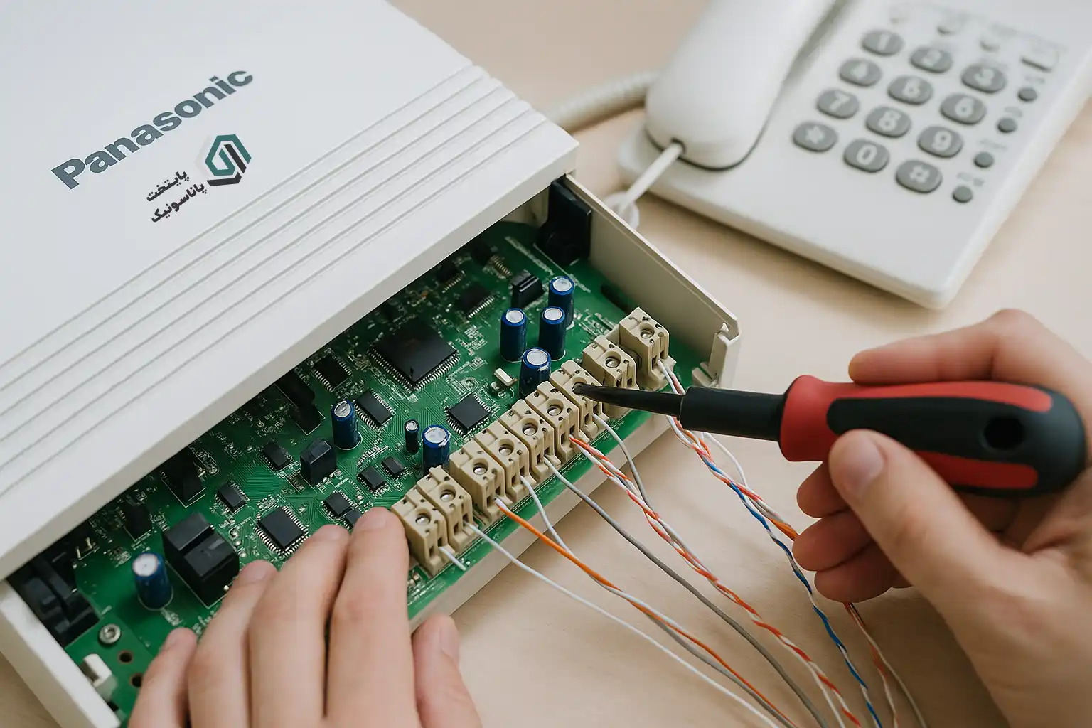 خرابی منبع تغذیه سانترال