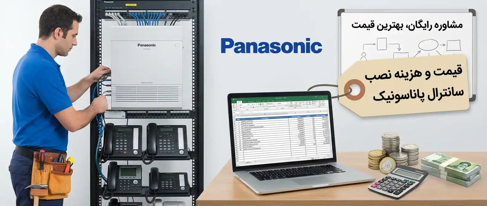 هزینه نصب سانترال